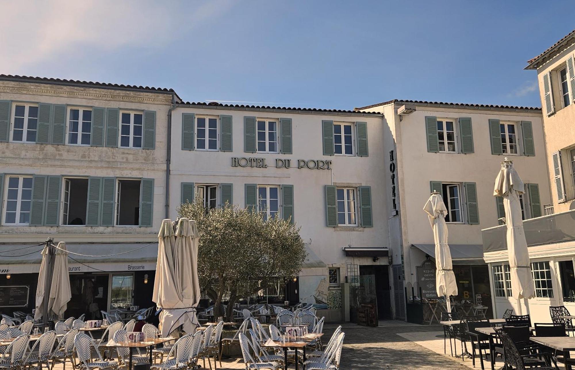 Saint-Martin-de-Ré Hotel Du Port מראה חיצוני תמונה
