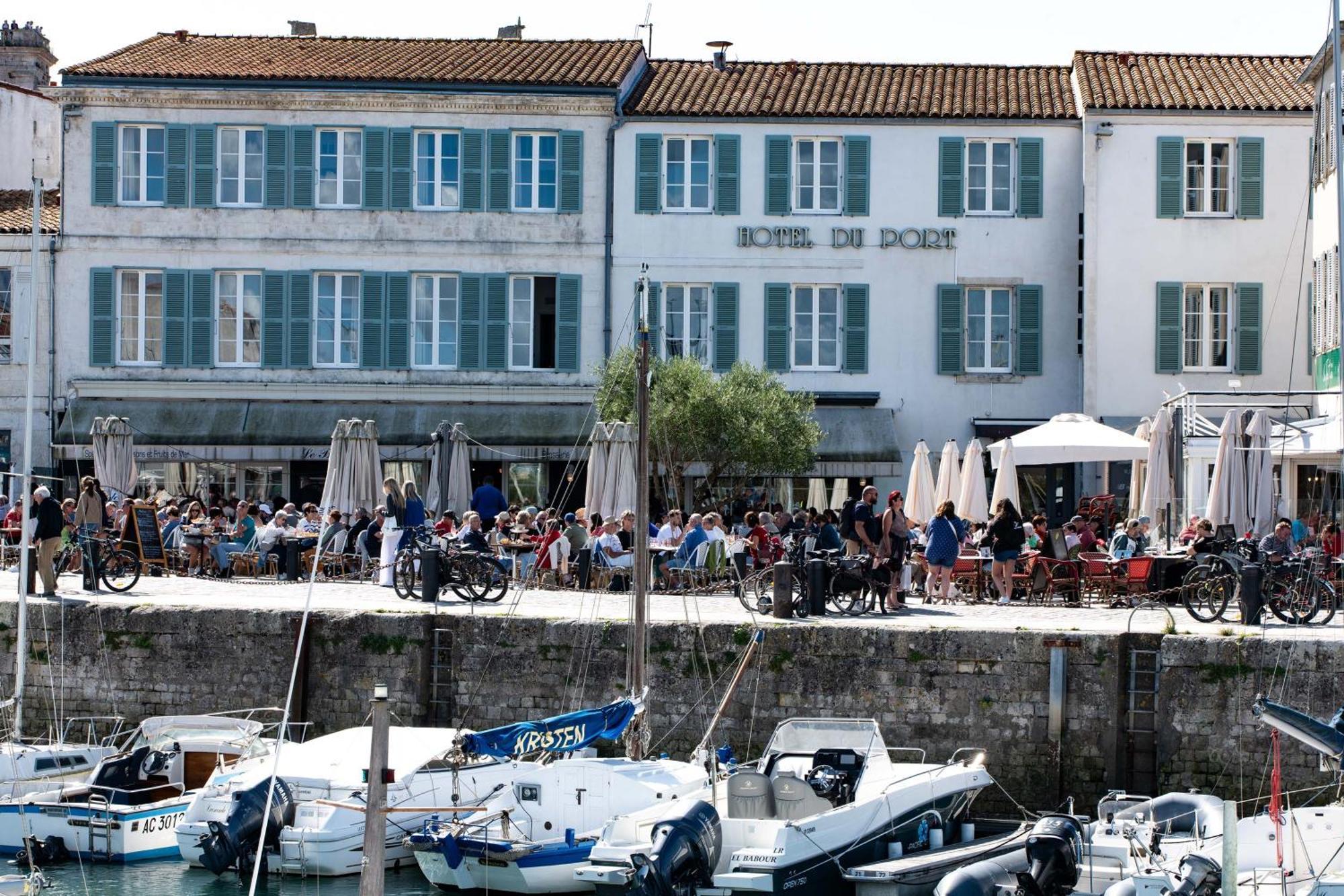 Saint-Martin-de-Ré Hotel Du Port מראה חיצוני תמונה